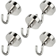 Magnetic Hooks Powerful Heavy Duty Neodymium Magnet Hanger Strong Magnet